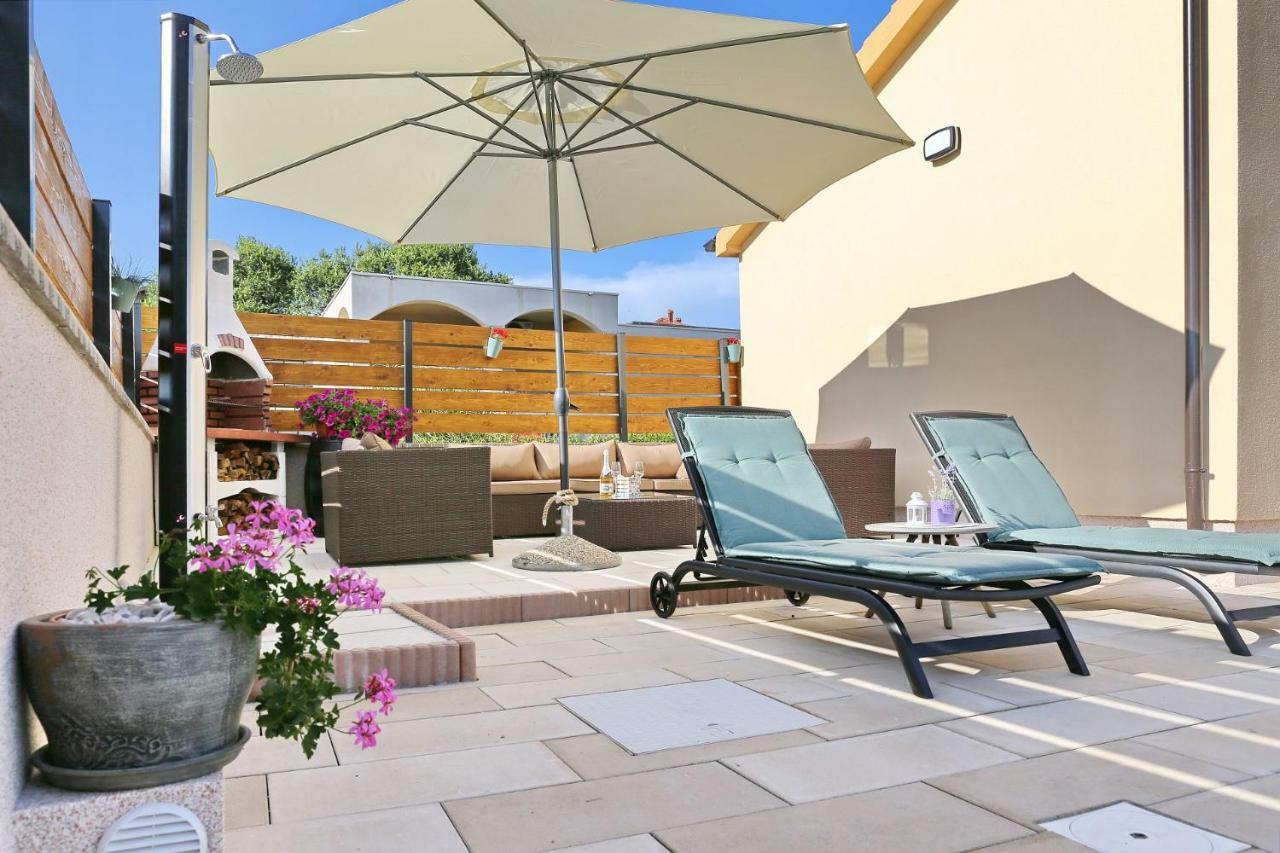 Villa Punta Garden Pool House Posedarje Exterior foto